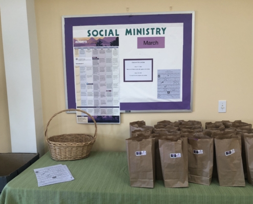 Social Ministry in March and April